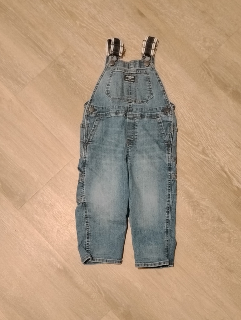 OshKosh B'gosh Light Blue Denim Kids Overalls